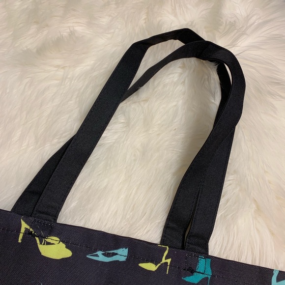 Macy’s Reusable Lightweight Shoe Lovers Black Bag - Picture 7 of 9